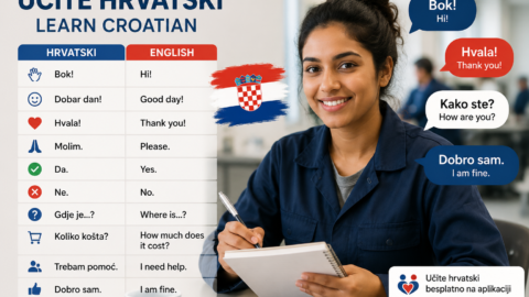 Evo koje prve riječi trebate naučiti kad dođete u Hrvatsku