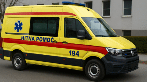 Pad s deset metara tijekom sanacije krova: Egipćanin teško ozlijeđen u Kutini