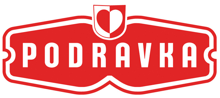 Logo Podravke, hrvatske prehrambene kompanije